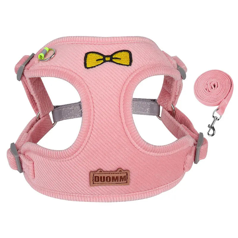 Harnais Anti-Traction Réfléchissant pour Chien Moyen/Grand - Nylon Respirant