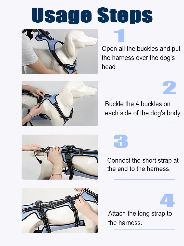 Harnais de Levage COODEO pour Chien - Rééducation, Sangles Réglables
