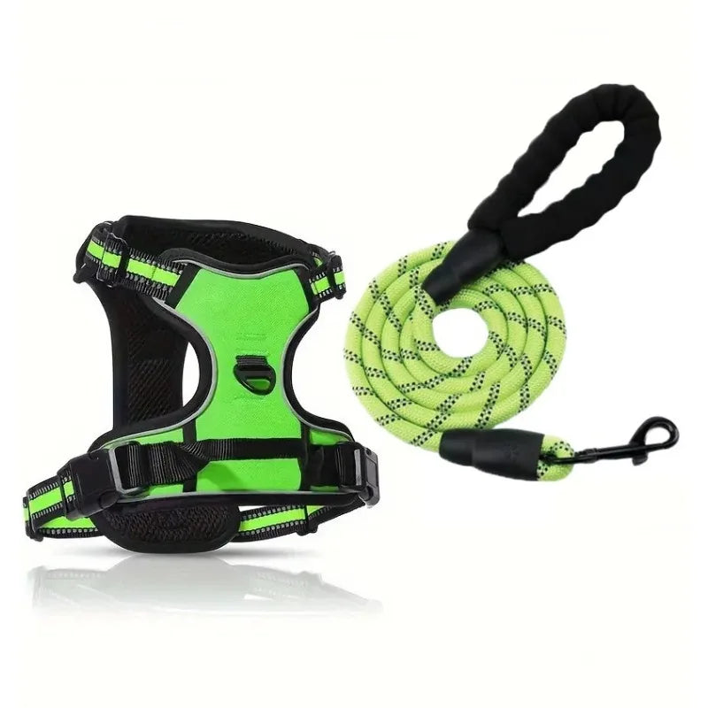 Ensemble Harnais et Sac à Dos JOYTALE Réfléchissant pour Chien