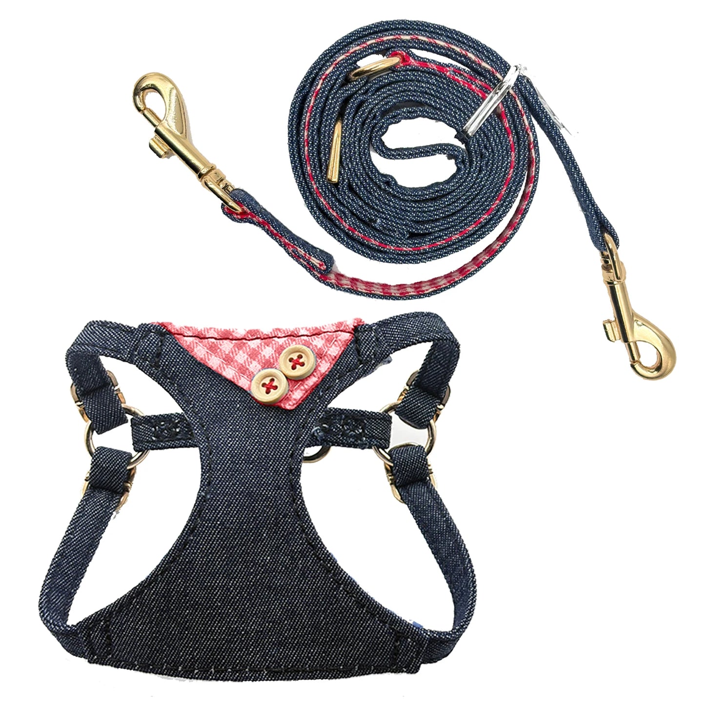 Harnais Léger Sans Traction pour Chien et Chat - Maille Respirante