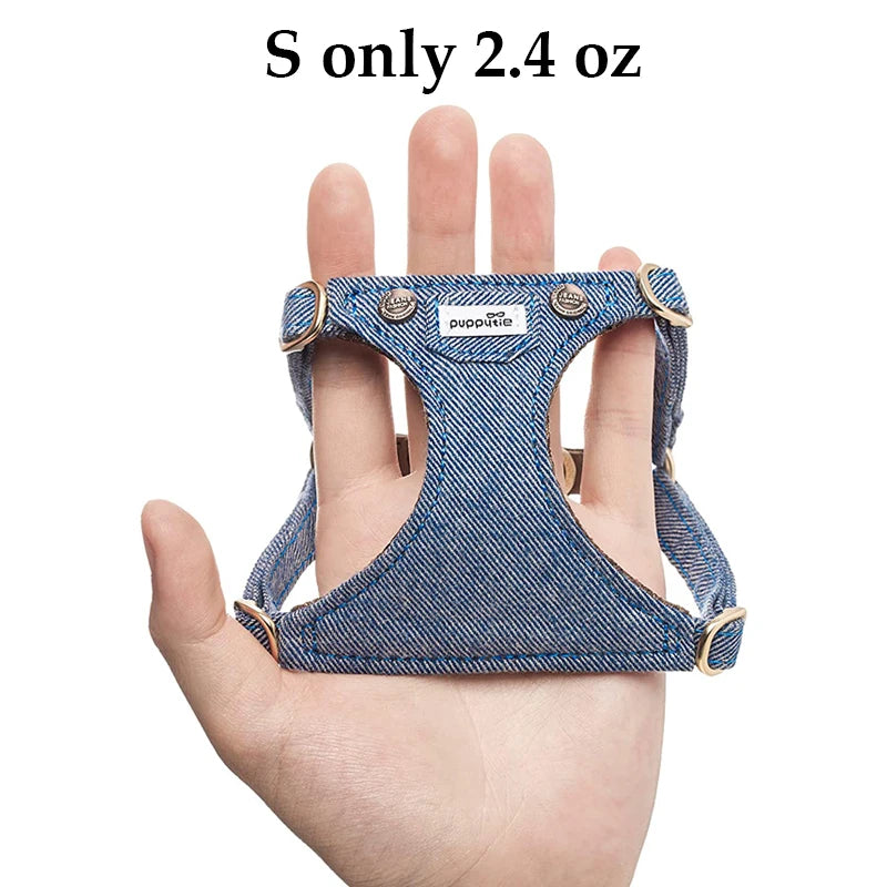 Ensemble Harnais et Laisse Doux Rembourré pour Chiot