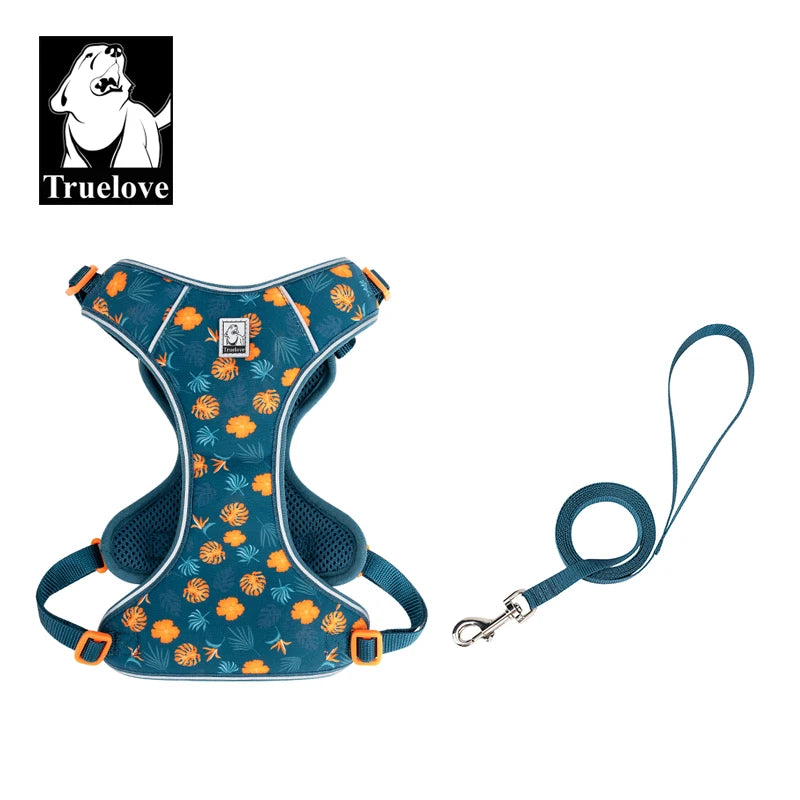 Harnais Gilet Réglable Anti-Évasion pour Chien Moyen/Grand - Poignée