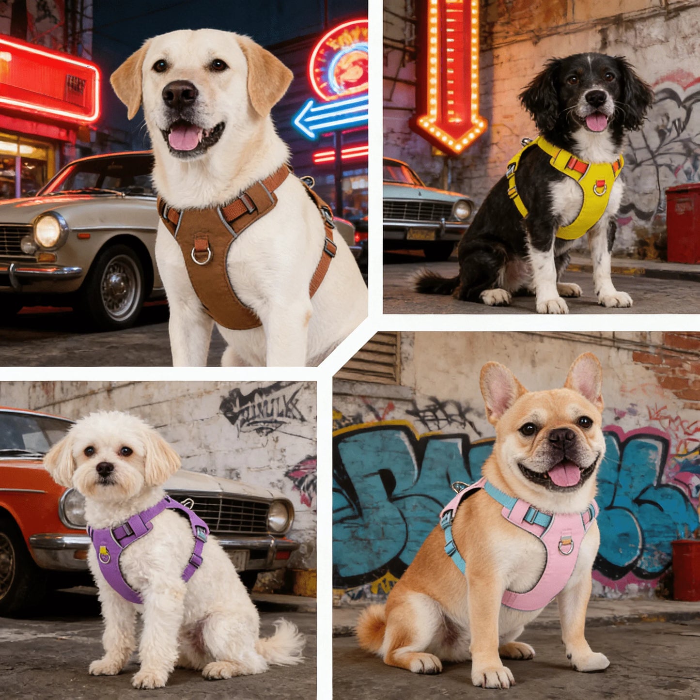 Harnais Magic Pocket Anti-Traction pour Chien - Léger