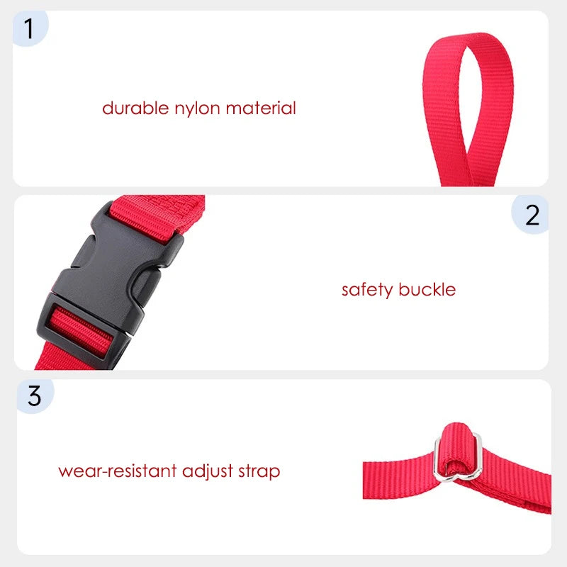Harnais Anti-Rupture en Nylon Solide pour Chien Moyen/Grand - Husky