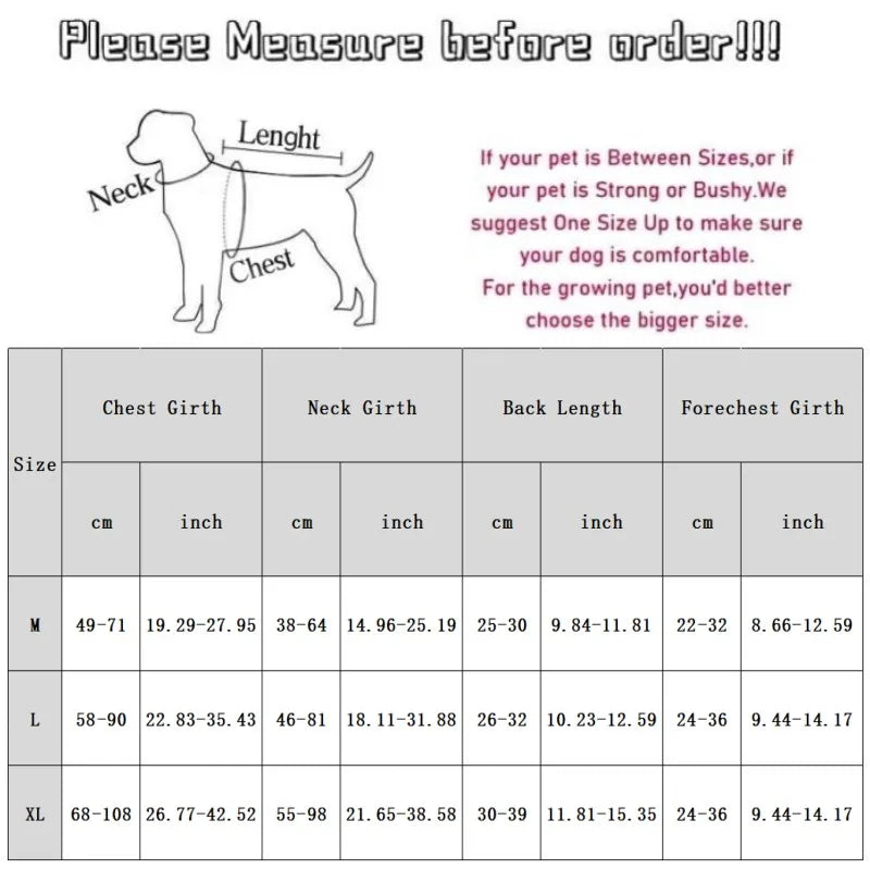Harnais Anti-Traction Nylon pour Grand Chien - Entraînement