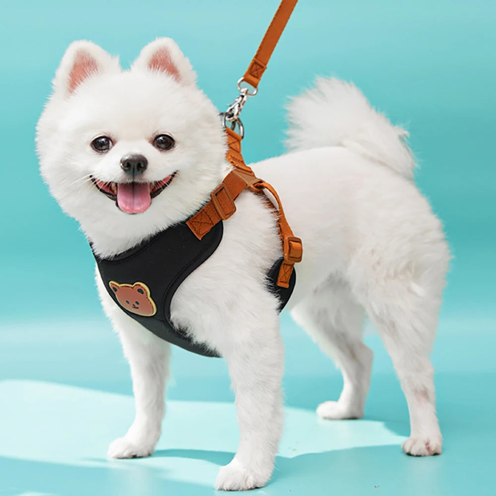 Harnais Anti-Traction Rembourré pour Chien - Confortable, Réfléchissant