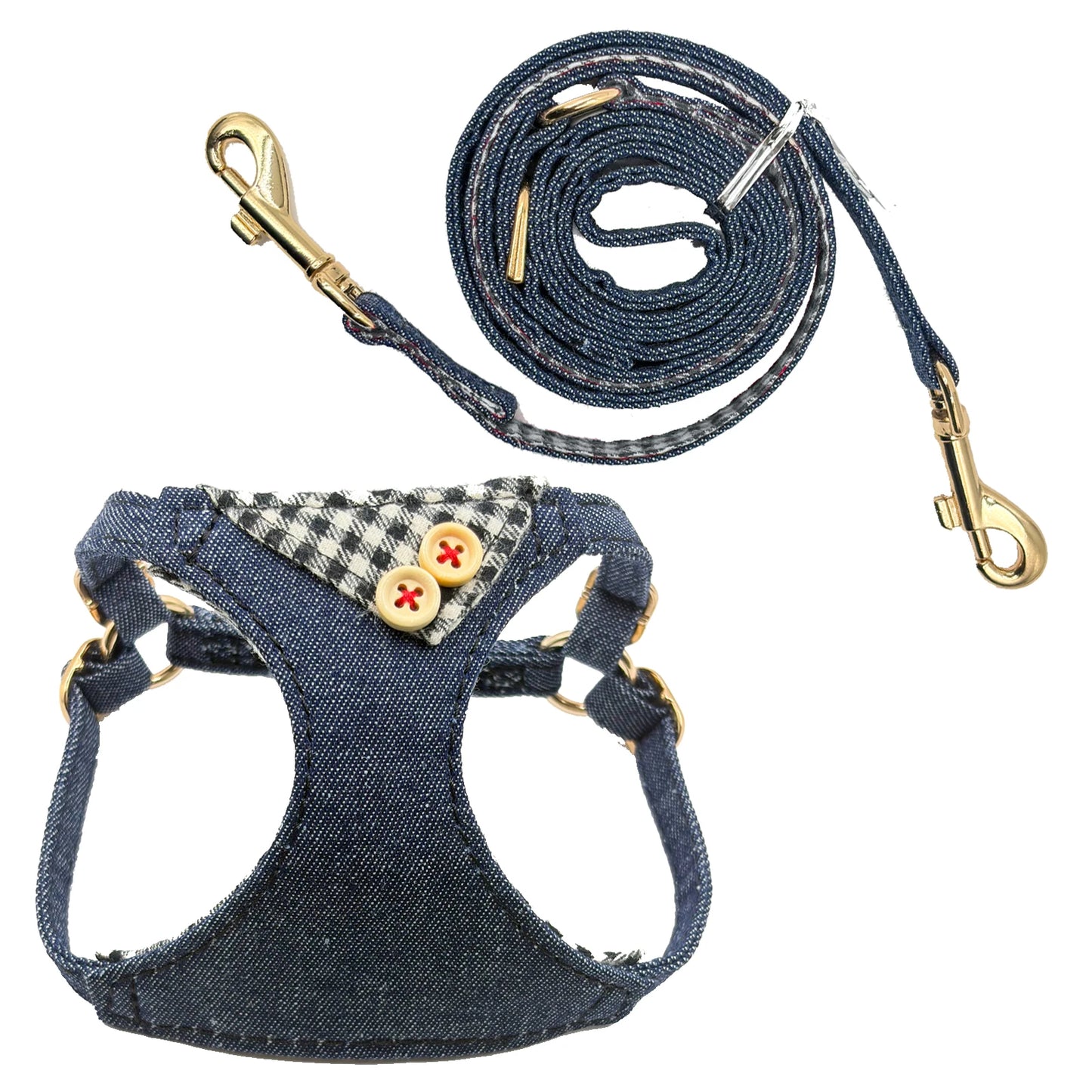 Harnais Léger Sans Traction pour Chien et Chat - Maille Respirante