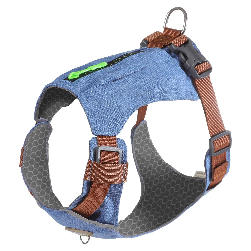 Harnais Anti-Traction pour Chien - Gilet Respirant Réglable