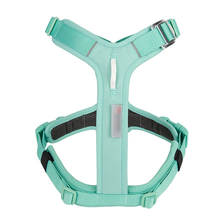 Harnais Anti-Traction en Nylon Réfléchissant pour Chien - Course