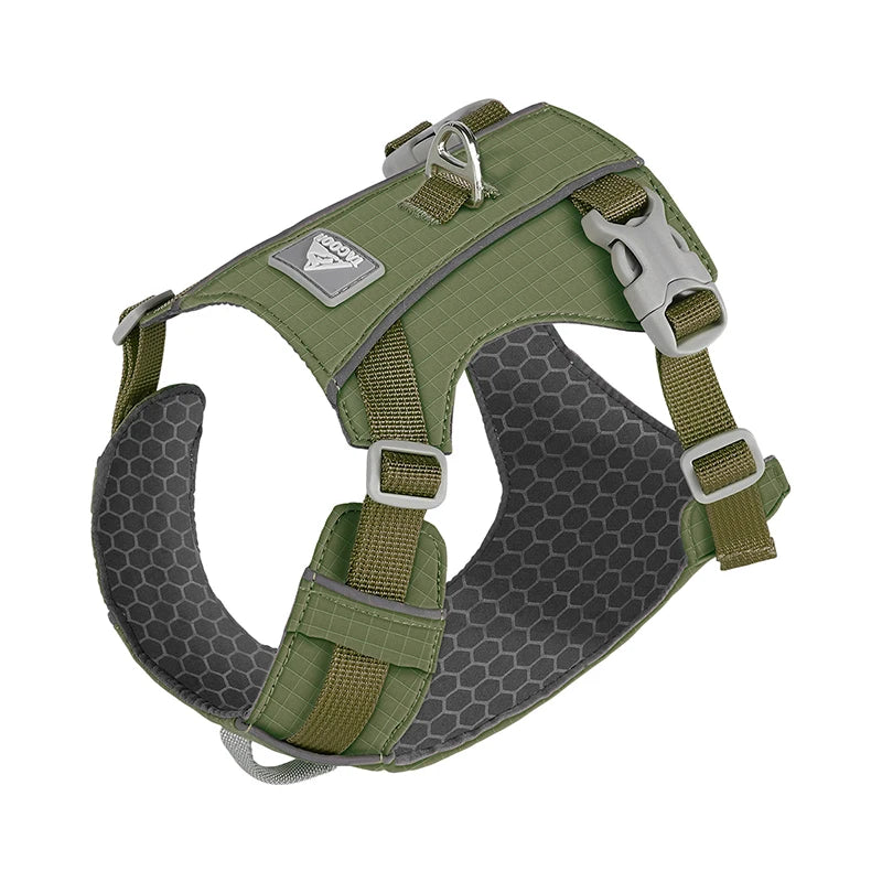 Harnais Anti-Évasion Léger Imperméable pour Chien Moyen - Réfléchissant