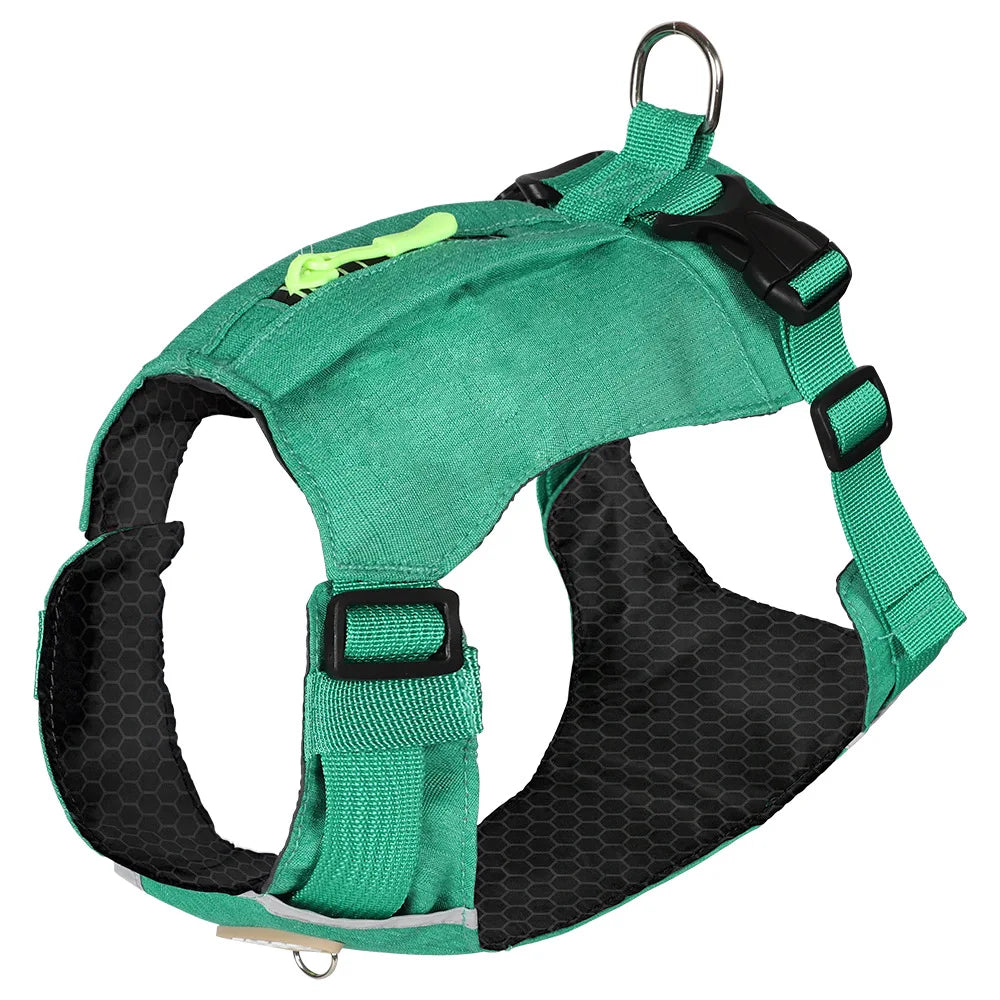 Harnais Anti-Traction pour Chien - Gilet Respirant Réglable