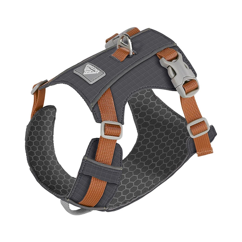 Harnais Anti-Évasion Léger Imperméable pour Chien Moyen - Réfléchissant