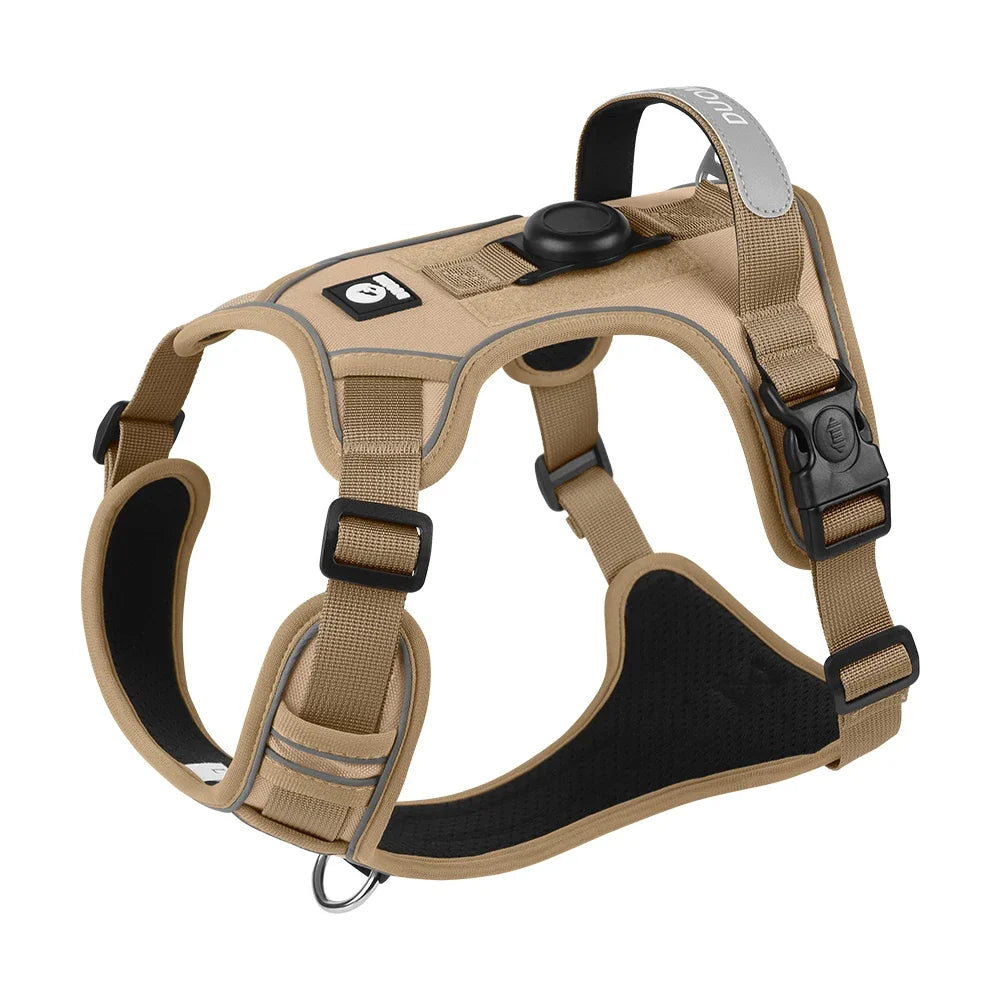 Harnais Anti-Traction Anti-Évasion pour Grand et Moyen Chien