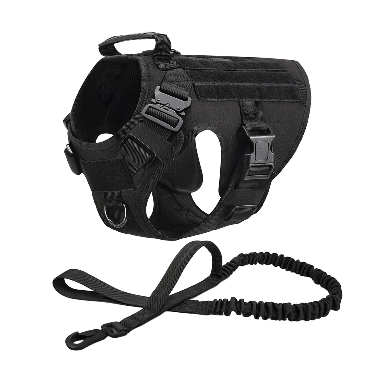 Harnais MOLLE avec Collier et Laisse pour Berger Allemand