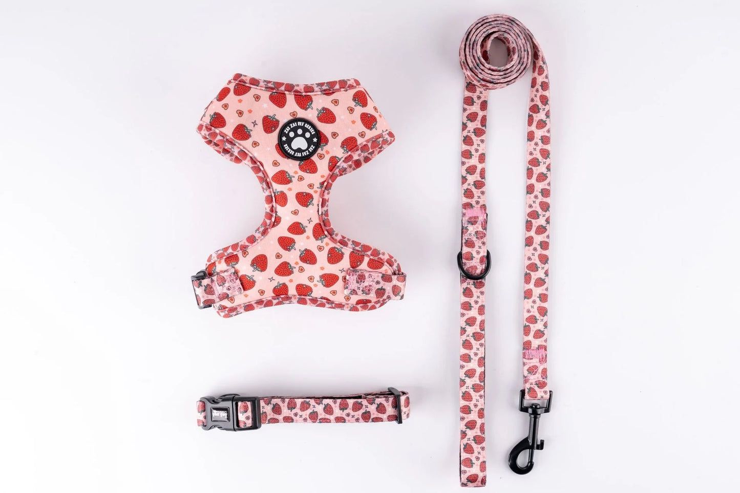 Harnais à Motifs pour Chiot - Doux et Respirant, avec Laisse