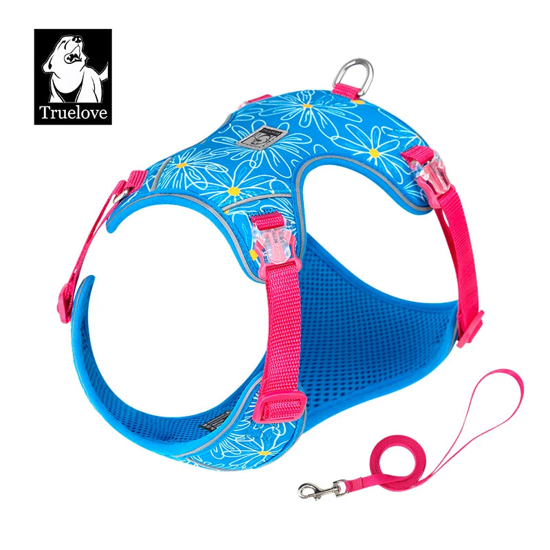 Harnais Gilet Réglable Anti-Évasion pour Chien Moyen/Grand - Poignée