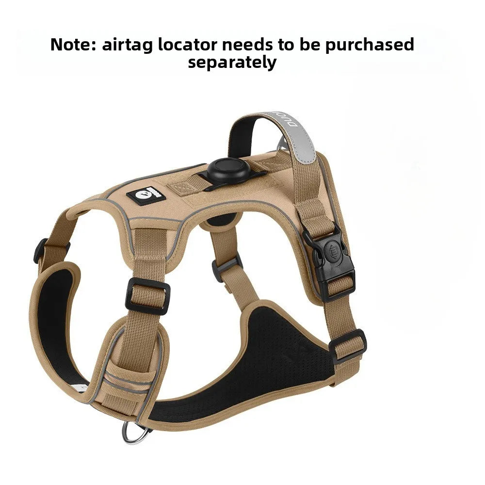 Harnais Compatible AirTag pour Petit Chien - Anti-Perte