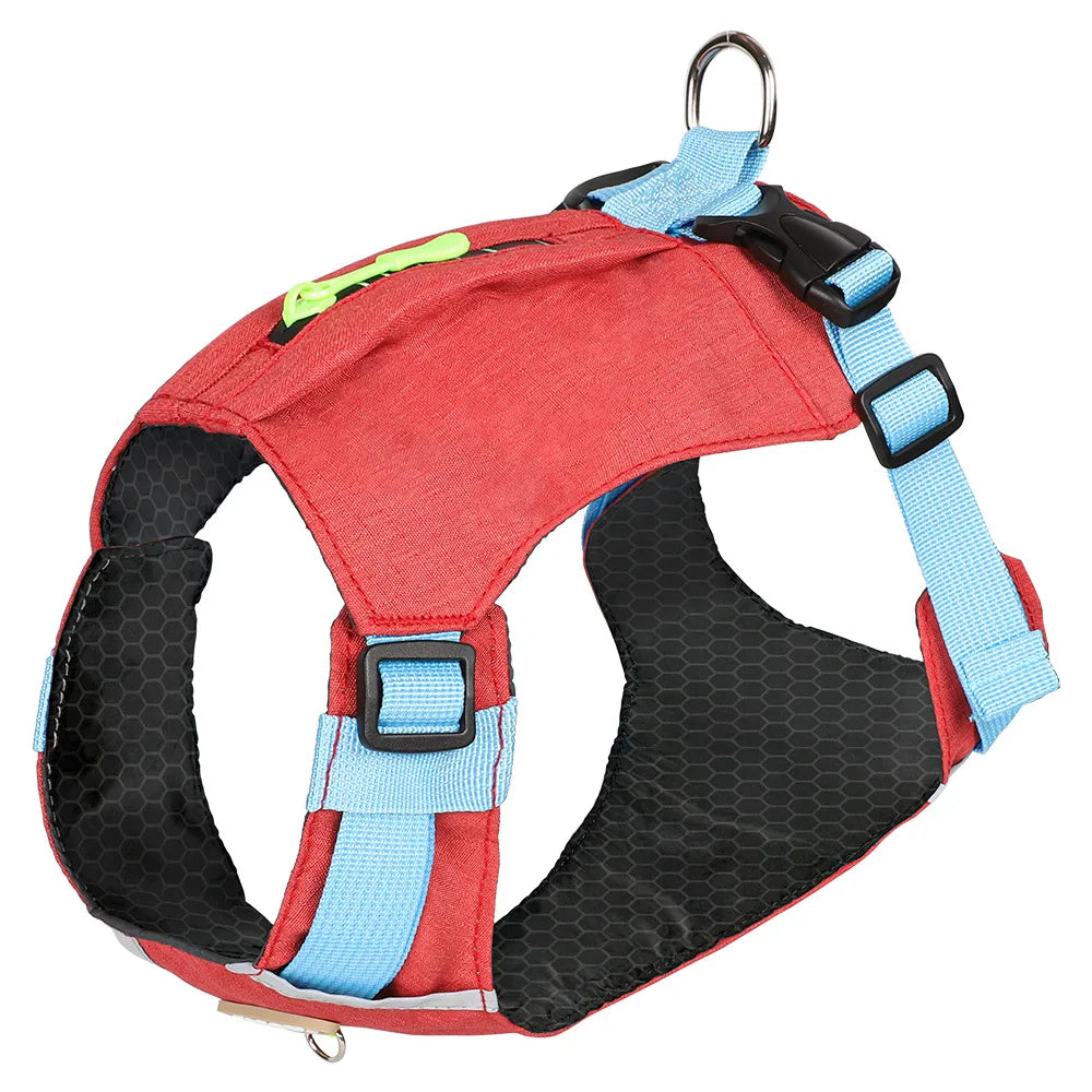 Harnais Anti-Traction pour Chien - Gilet Respirant Réglable