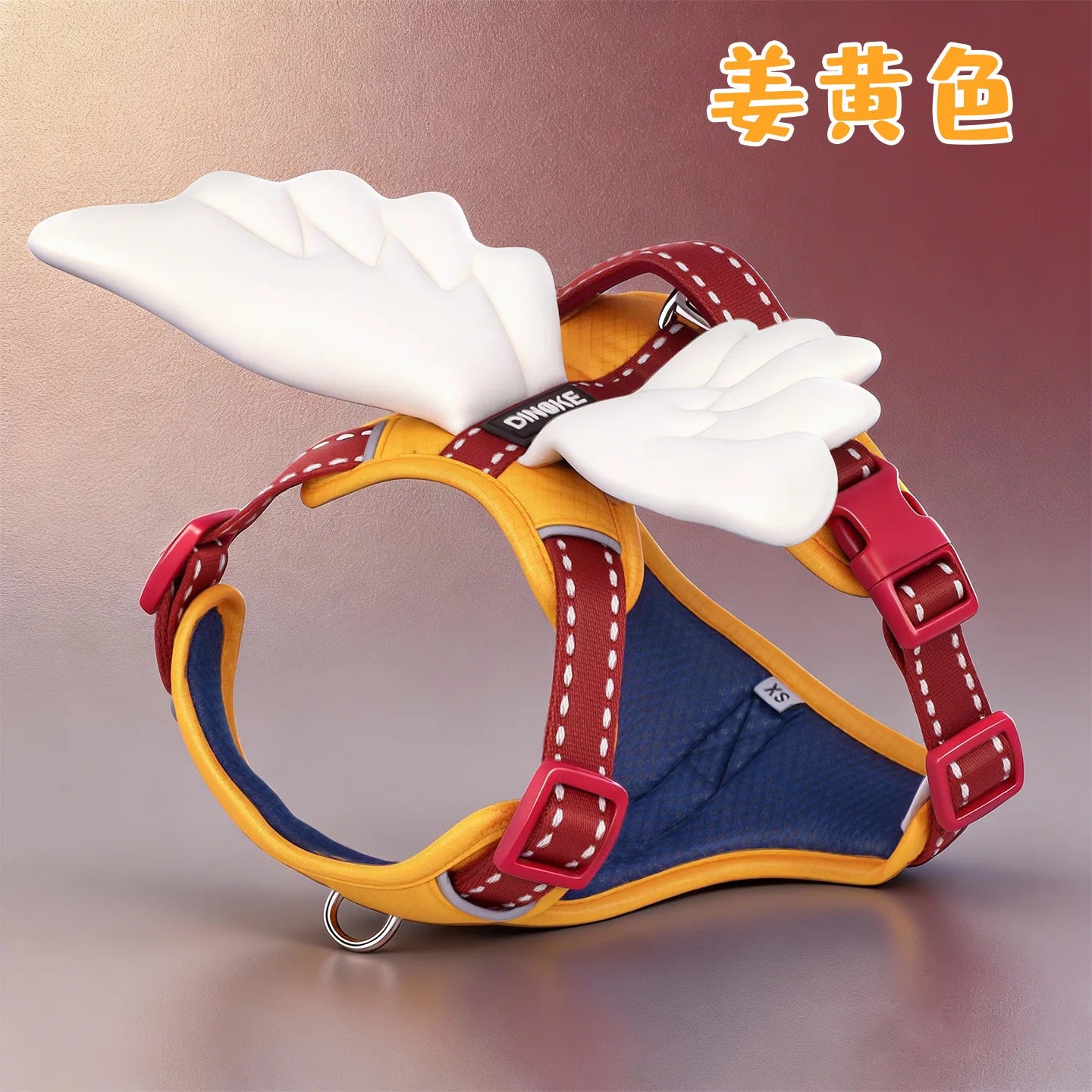 Harnais Anti-Traction Ailes 3D pour Chien et Chat - Anti-Évasion