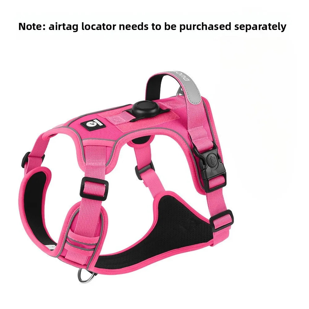 Harnais Compatible AirTag pour Petit Chien - Anti-Perte