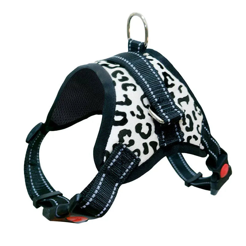 Harnais Nylon Robuste pour Chien - Réglable, Extra Large