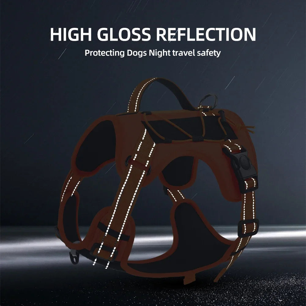 Harnais Multifonction en Nylon pour Chien - Toutes Tailles