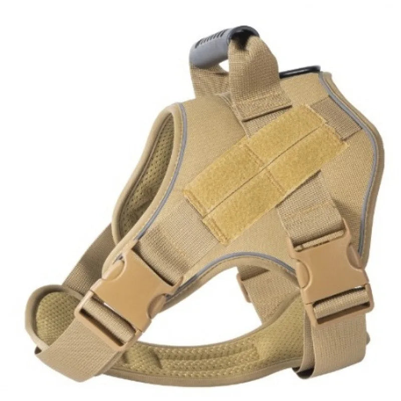 Harnais Tactique MOLLE en Nylon Robuste pour Grand Chien