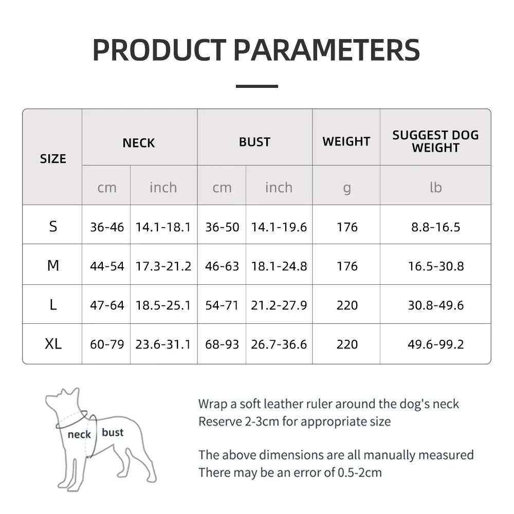 Harnais Multifonction en Nylon pour Chien - Toutes Tailles