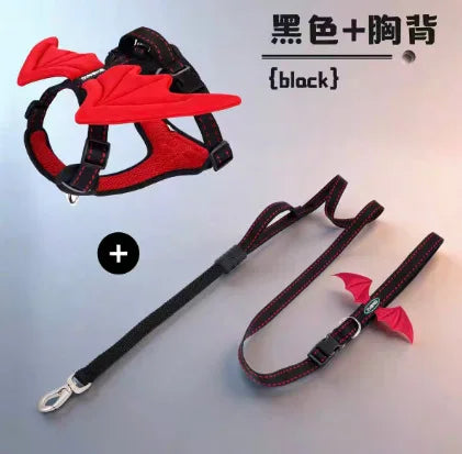 Harnais Anti-Traction Ailes 3D pour Chien et Chat - Anti-Évasion
