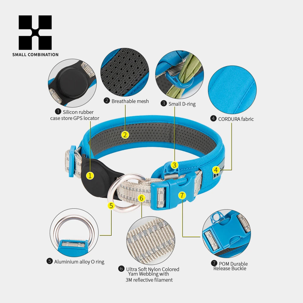 Ensemble Harnais et Laisse Anti-Traction pour Grand Chien