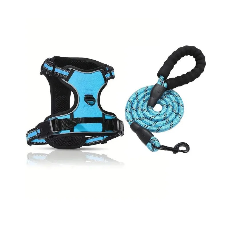 Ensemble Harnais et Sac à Dos JOYTALE Réfléchissant pour Chien