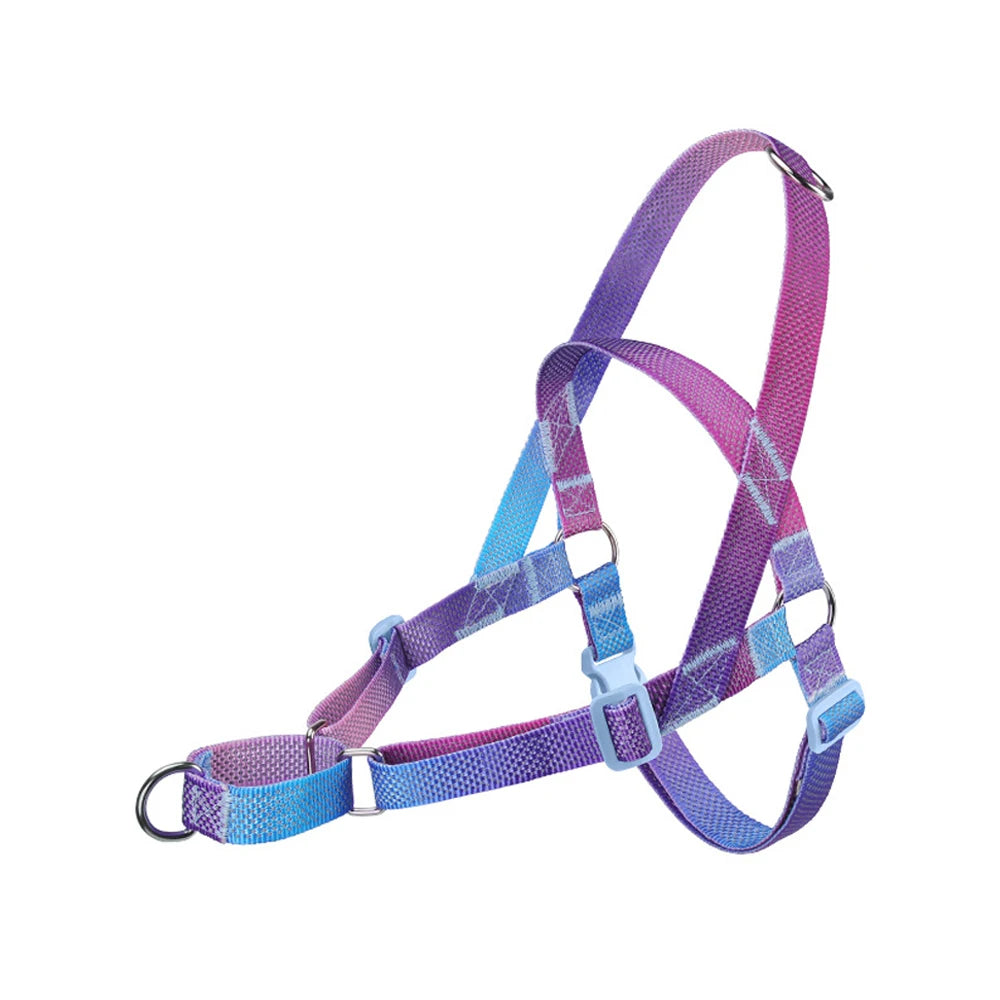 Harnais Coloré Anti-Traction pour Grand Chien - Poignée