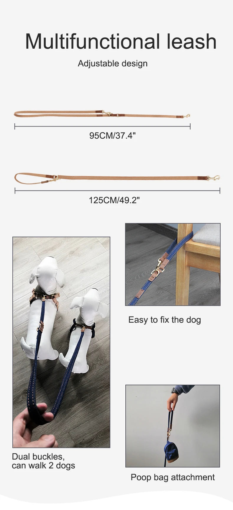 Ensemble Harnais et Laisse Doux Rembourré pour Chiot