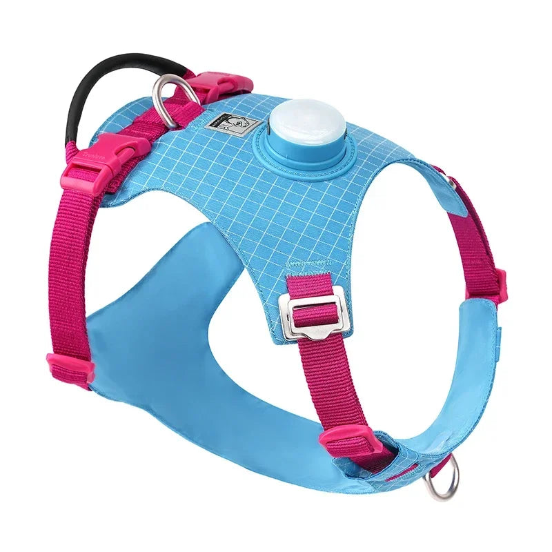 Harnais LED avec Support de Suivi - 19 Modes, Chien et Chat