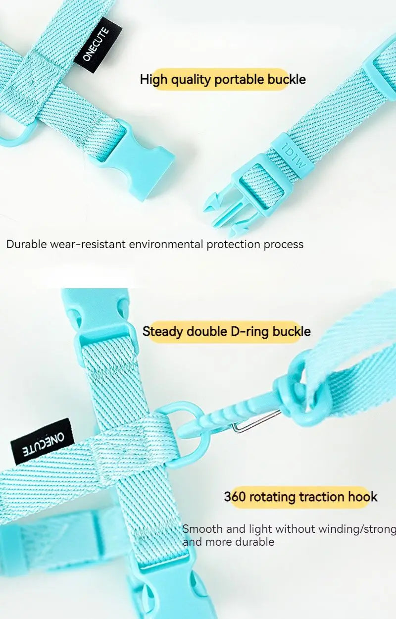 Harnais Anti-Traction Confortable pour Chien - Sangle Réglable