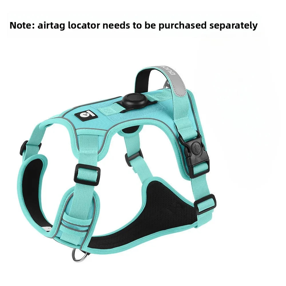 Harnais Compatible AirTag pour Petit Chien - Anti-Perte