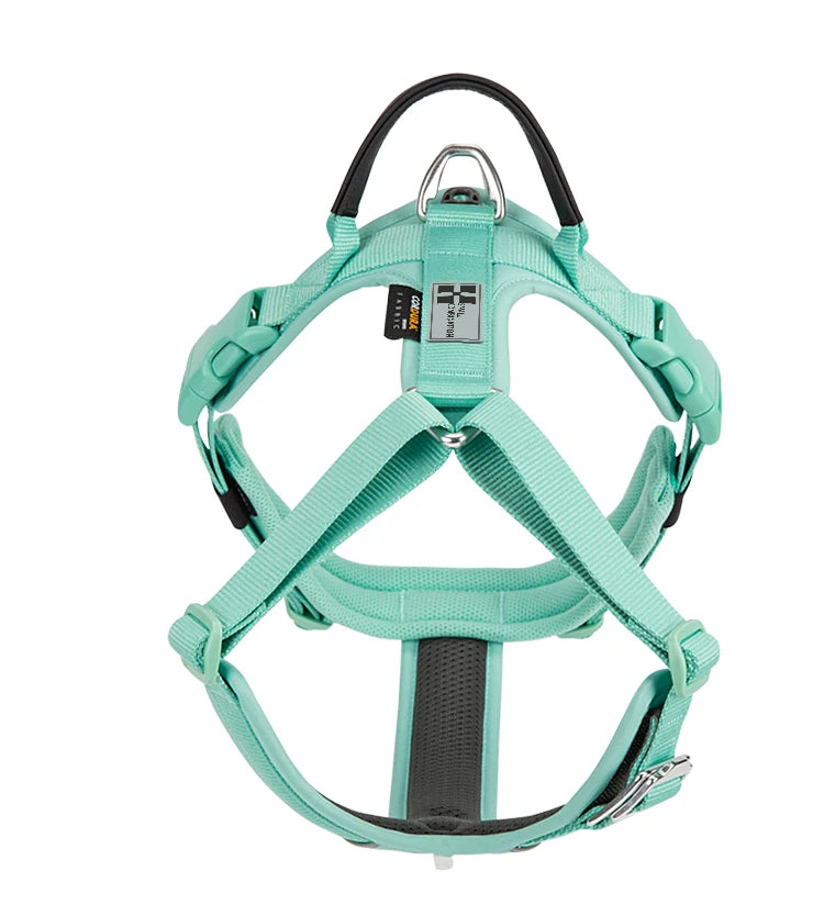 Harnais Anti-Traction en Nylon Réfléchissant pour Chien - Course