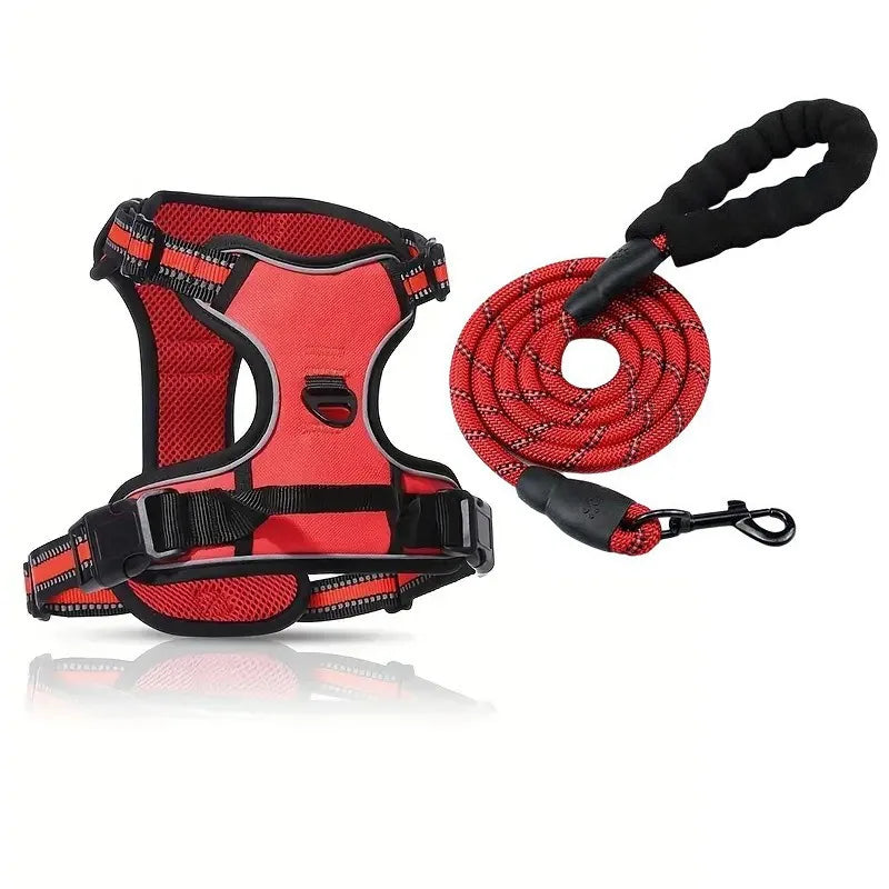 Ensemble Harnais et Sac à Dos JOYTALE Réfléchissant pour Chien