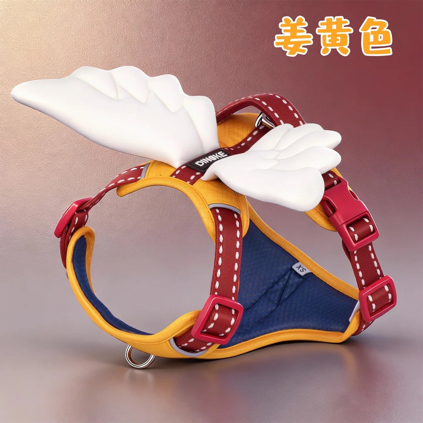 Harnais Anti-Traction Ailes 3D pour Chien et Chat - Anti-Évasion