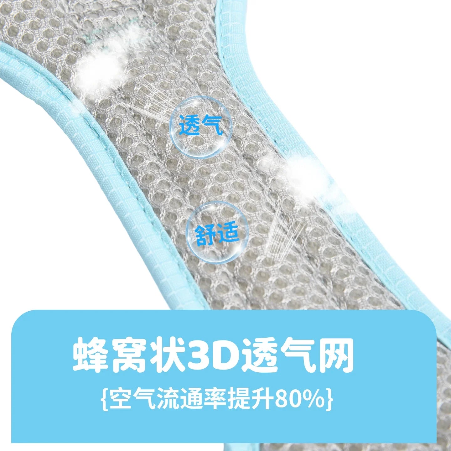 Harnais Anti-Traction Ailes 3D pour Chien et Chat - Anti-Évasion