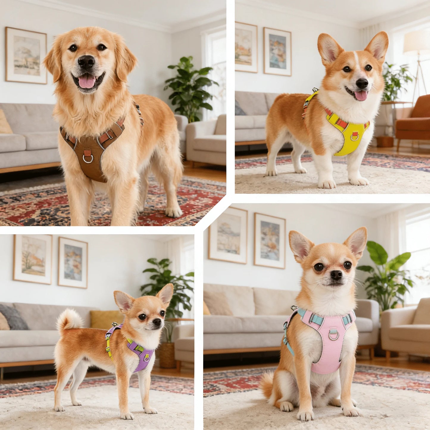 Harnais Magic Pocket Anti-Traction pour Chien - Léger