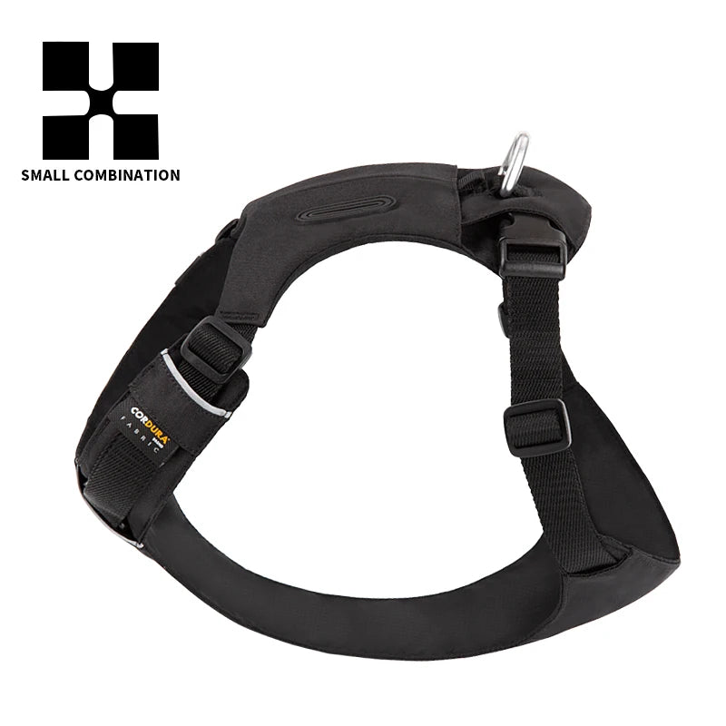 Harnais Sangle Nylon Réfléchissante pour Petit et Moyen Chien