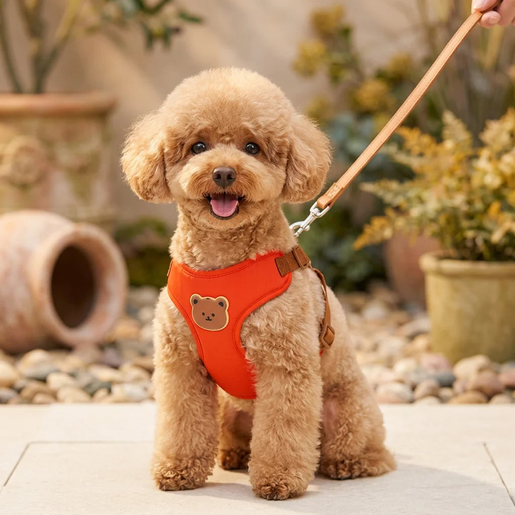 Harnais Anti-Traction Rembourré pour Chien - Confortable, Réfléchissant