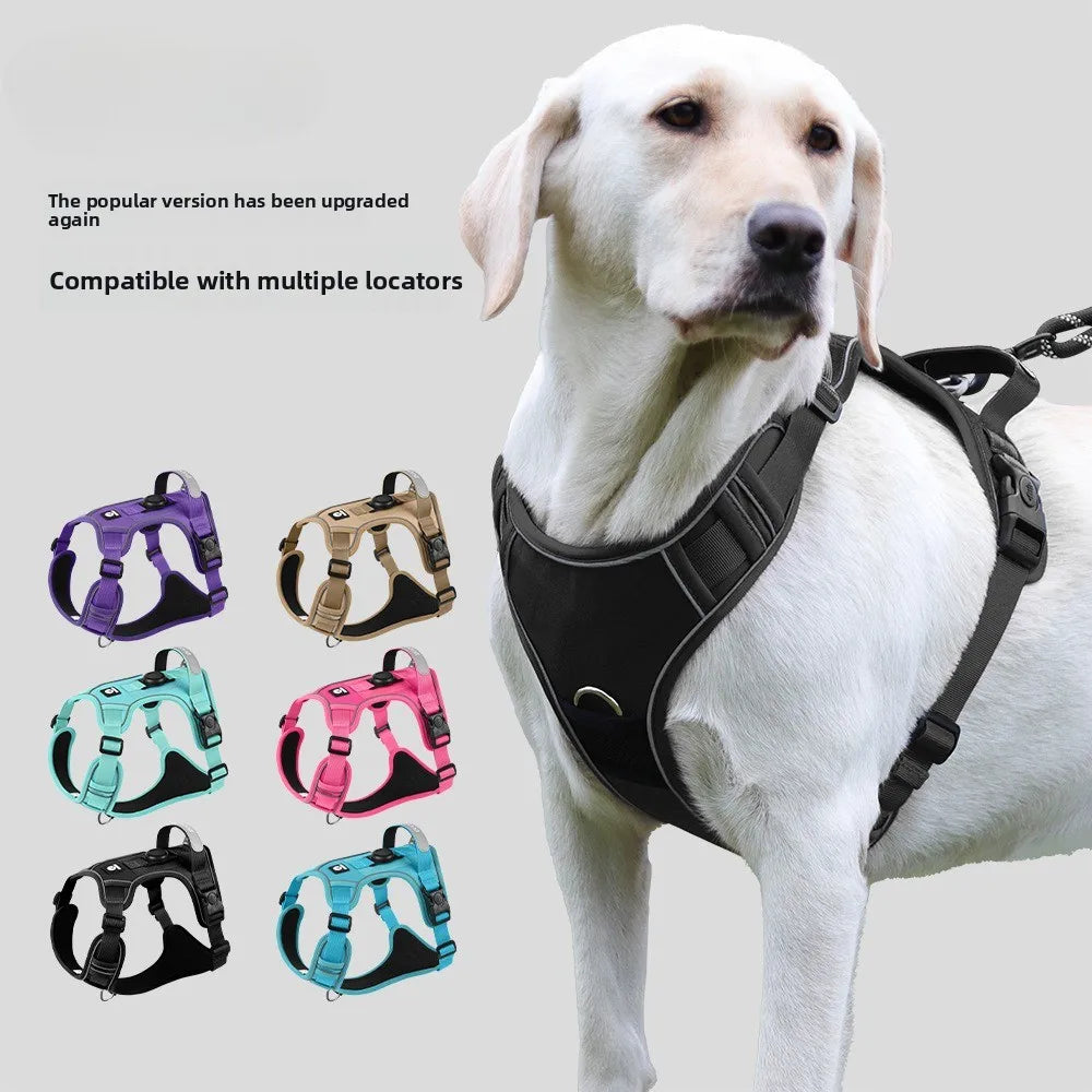 Harnais Compatible AirTag pour Petit Chien - Anti-Perte