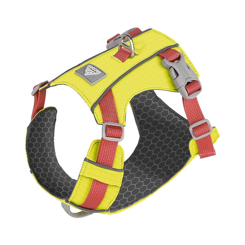 Harnais Anti-Évasion Léger Imperméable pour Chien Moyen - Réfléchissant