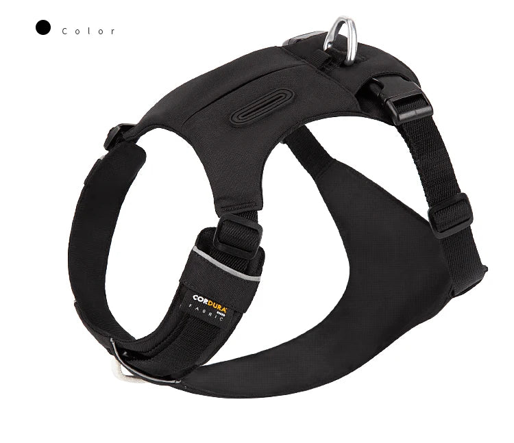 Harnais Sangle Nylon Réfléchissante pour Petit et Moyen Chien