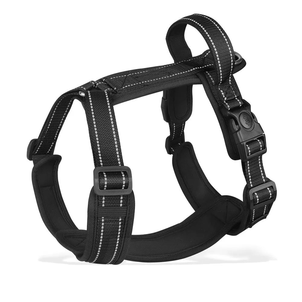 Harnais Réfléchissant Anti-Étranglement pour Chien - Rembourré