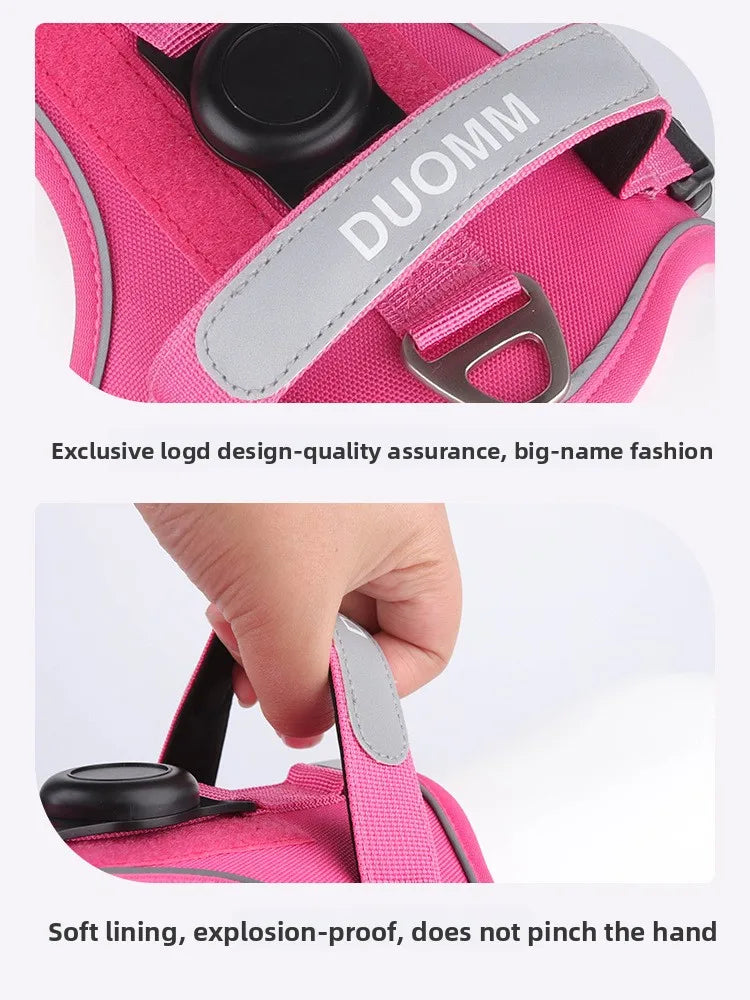 Harnais Compatible AirTag pour Petit Chien - Anti-Perte