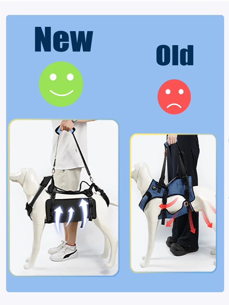 Harnais de Soutien Dorsal Réglable pour Chien - Post-Chirurgical