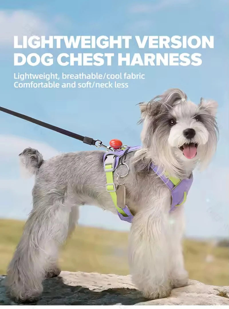 Harnais Léger Souple Réfléchissant pour Chien et Chat